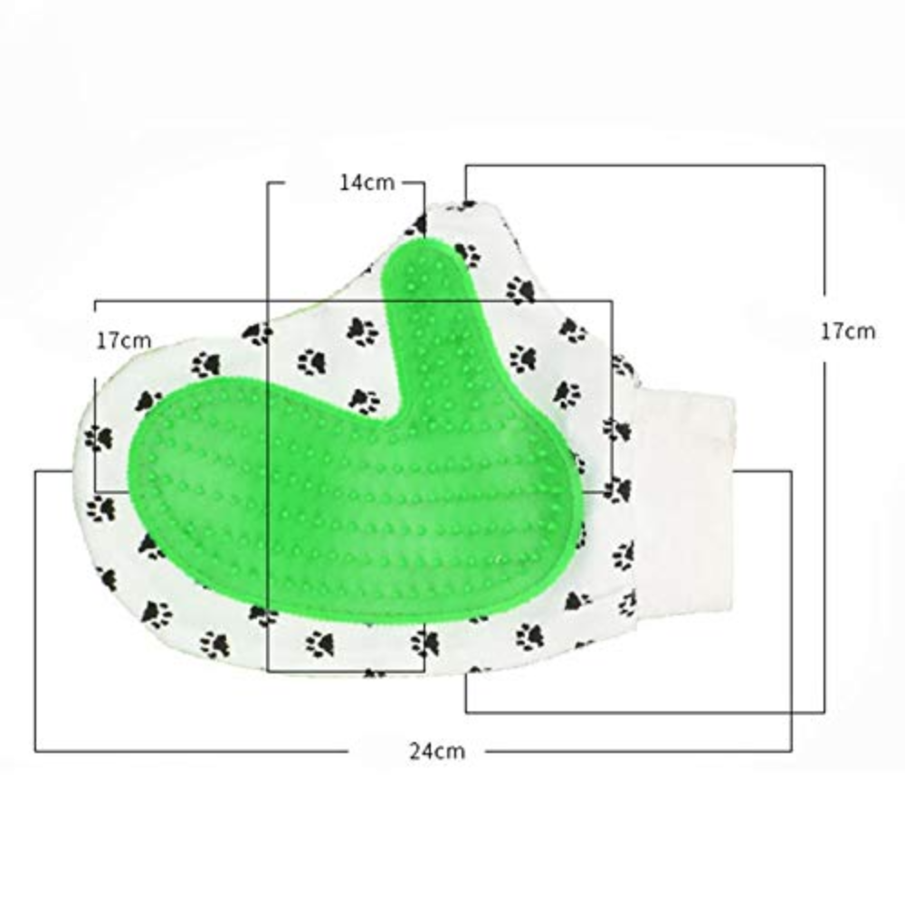 Premium Pet Hair Grooming Glove