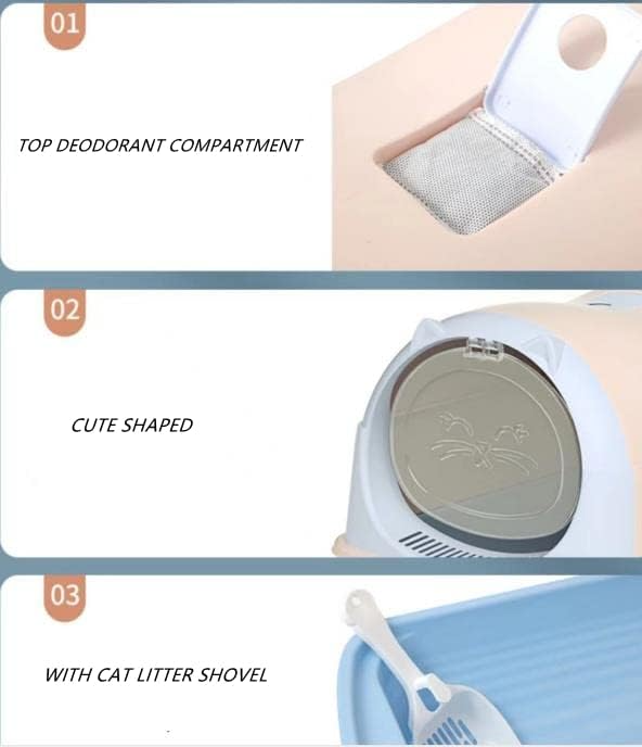 Cat Litter Box Cat Shape Size 34*48.5*34Cm