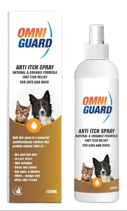 Omni Guard Anti-itch Spray For Dogs and Cats 125 ml.