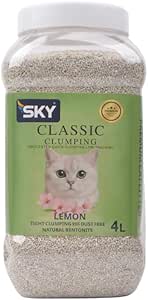 sky cat litter classic lemon 4 L.