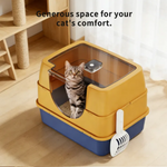 Fully enclosed cat litter box Size 48x38x35cm