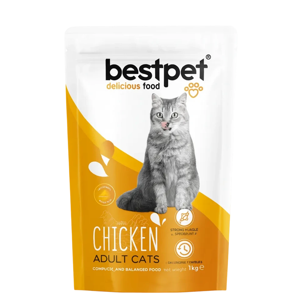 Best Pet Dry Food For Adult Cat Chicken 1 Kg Petfast.shop Bestpet Cat Dry Food Egypt Brand Food petfast.shop Egypt 285.00