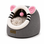 Petmoda Cat House Bed 50 cm - Mouse Shape - Grey Petfast.shop Petmoda bed Cat Dog Kitten Puppy Supplies petfast.shop Egypt PPE2457S Default Title 1449.00