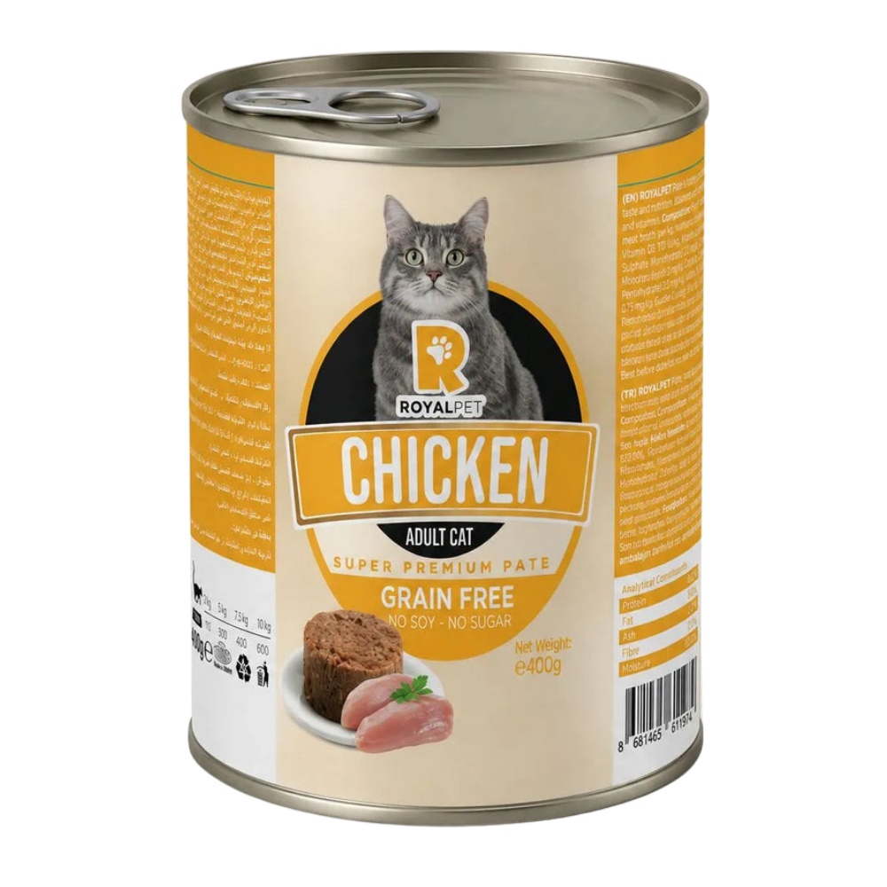Royal Pet Wet Food for Cat Chicken 400g Petfast.shop Royal Pet Cat Food Wet Food petfast.shop Egypt PRO6912S Default Title 110.00
