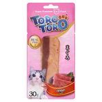 Toro Toro cat food package with a pink background