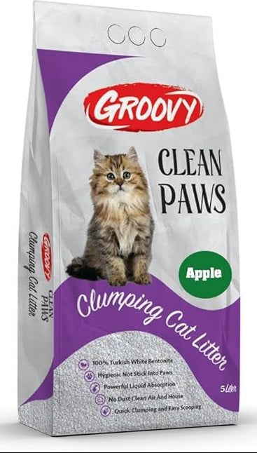Groovy cat litter Apple 5L.