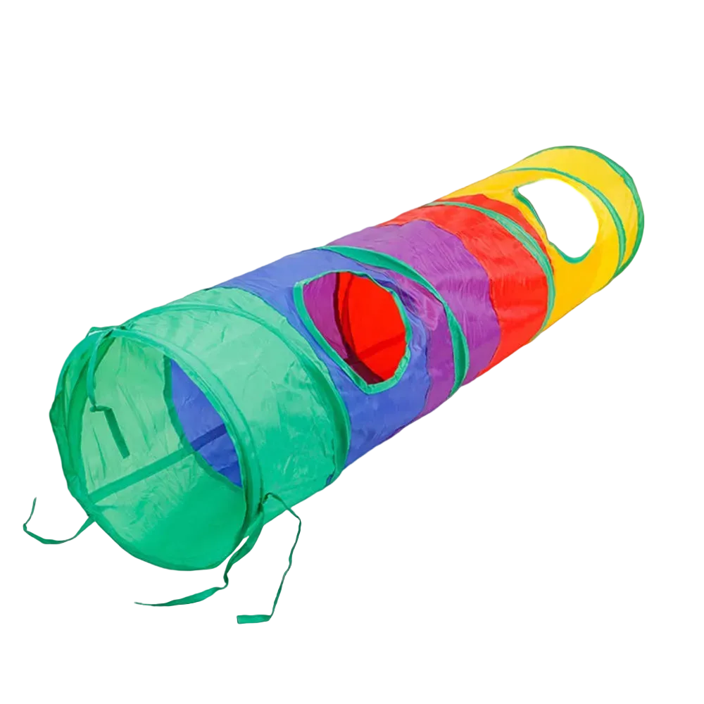Rainbow Cat Tunnel Toy Size 115*25Cm Petfast.shop Generic Cat Kitten Summer Supplies Toys petfast.shop Egypt PRA3438S Default Title 280.00