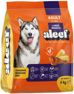 Aleef Dry Food with Chicken & Corn for Large breed adult 4 kg