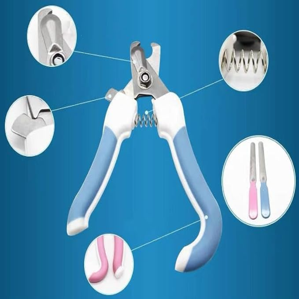 Pet Nail Clipper Grooming Tool 2 Pes Size 16.5 Cm