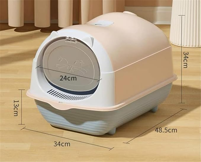 Cat Litter Box Cat Shape Size 34*48.5*34Cm