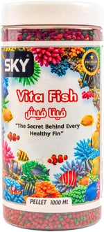 sky vita fish pellet 1000ml.