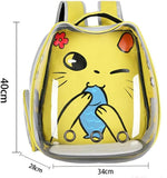 Pet Backpack TransparentPet Bag for cats and small dogs
