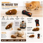 Remote Control Mouse Cat Toy Petfast.shop Generic Cat Exclusive Supplies Toys petfast.shop EgyptDefault Title 720.00