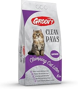 Groovy cat litter Lavender 10L.
