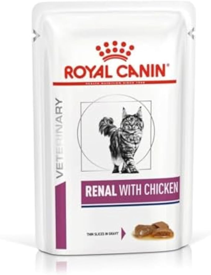 Royal Canin Wet Food Renal with Chicken in Gravy Pouch 85 g