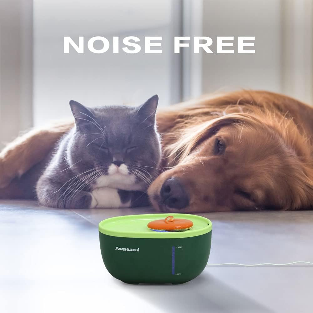 Avocado Cat Automatic Water Water Fountain, 2L.