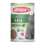 Groovy Wet Food For Cats Classic pate Chicken 400g Petfast.shop Groovy Best Selling Cat Egypt Brand Food Wet Food petfast.shop Egypt PGR2603S Default Title 48.00