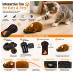 Remote Control Mouse Cat Toy Petfast.shop Generic Cat Exclusive Supplies Toys petfast.shop EgyptDefault Title 720.00