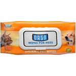 orgo wipes for pets pumpkin 48 Wipes.