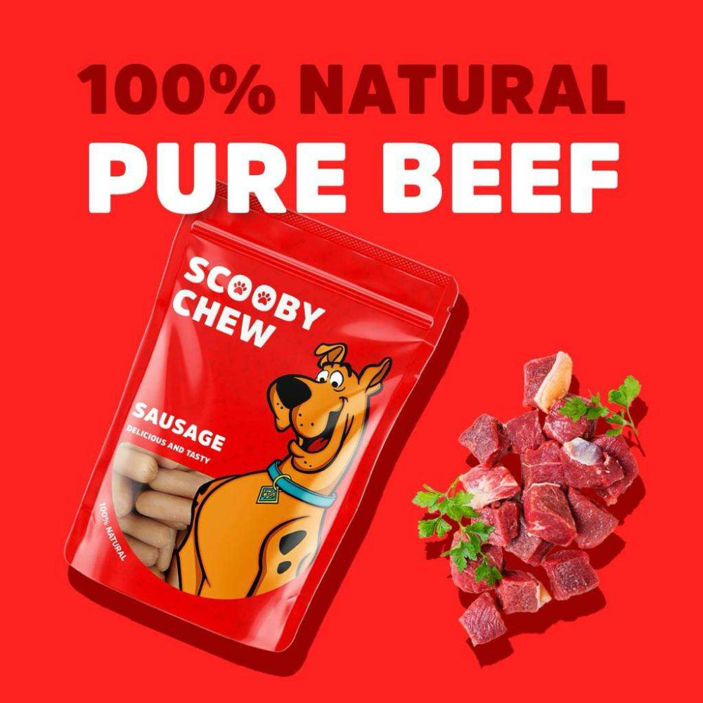 Scooby Chew Sausage Dog Treats 120 gr.