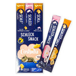 Coshida Creamy Snack Liquid Treat - for cats, with poultry, liver and salmon 7 sticks *16g.