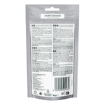 Back of a Arden Grange pet food package with text and barcode on a white background