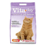 Vita-day cat food package with a cat on a white background