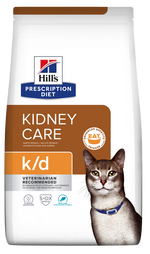 Hill's K/D Kidney Care dry food for Cat With Tuna 1.5 Kg.