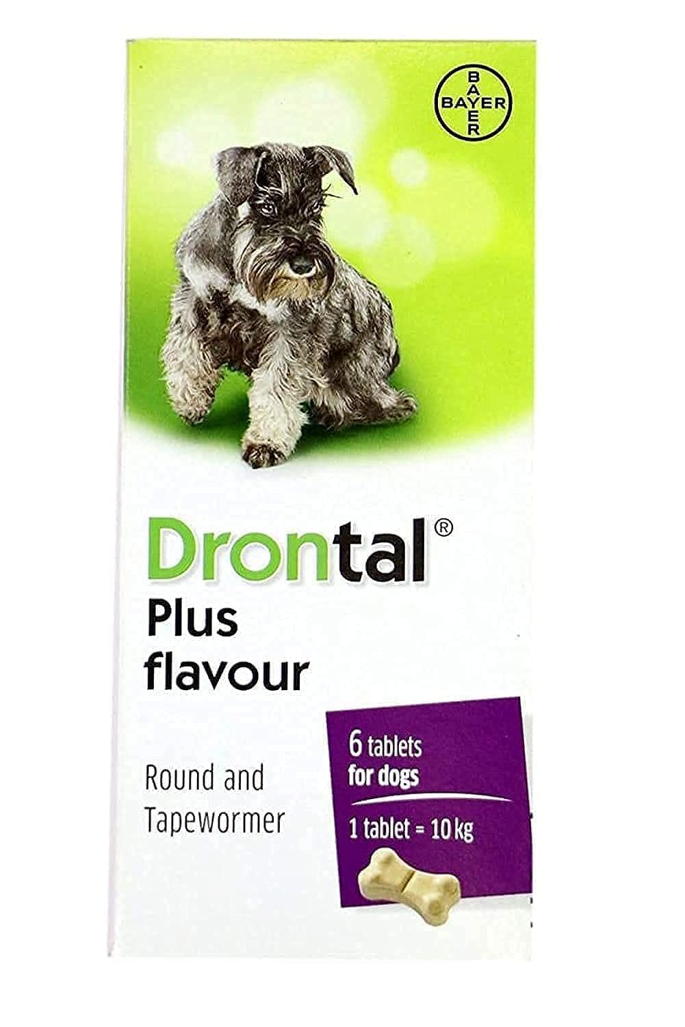 Drontal Plus Dog Deworming Tablets - 1 Tablet.