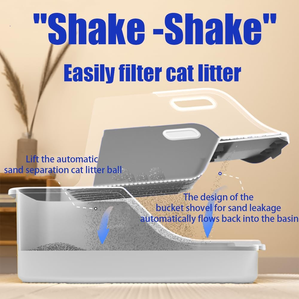 Cat Litter Box Petfast.shop Generic Box & Accessories & Litter Cat Litter Box & Accessories petfast.shop EgyptGray 1500.00