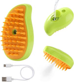 Cat Steam Brush Self Cleaning Steam Brush for Massage & Removing Tangled Hair.