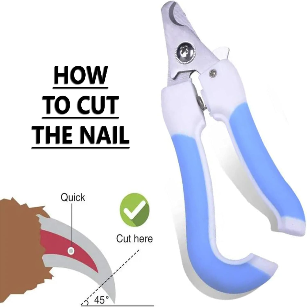 Pet Nail Clipper Grooming Tool 2 Pes Size 16.5 Cm