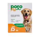 Poro Pet Flea and Tick Solution for Dogs 1 Pipette Petfast.shop Poro Pet Dog Flea & Tick Pharmacy petfast.shop Egypt PPO6905S Default Title 55.00