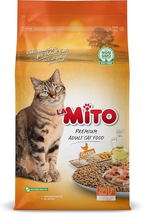 LA MITO PREMIUM CAT FOOD ADULT 1 KG.