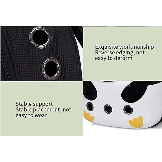 Pet Travel Carrier Handbag White Penguin Size 30*15*42 Cm