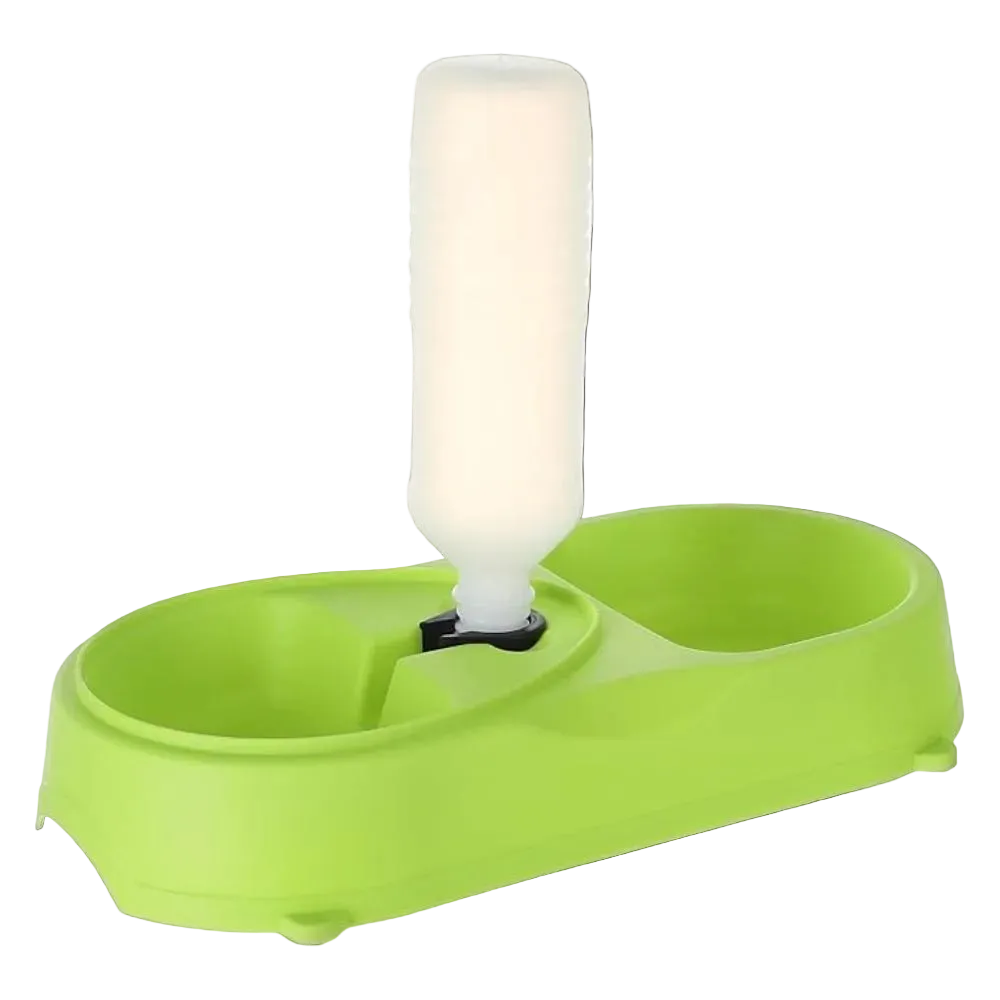 Pet feeder and water for cat and small dogs Petfast.shop Generic Bowls & Feeders Cat Dog Kitten Puppy Summer petfast.shop Egypt PPE3290S-1 Green 225.00