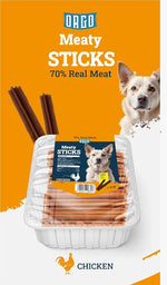 Orgo Meaty Sticks Chicken 500g.