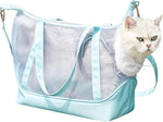 Pet Carrier Breathable Portable Sling Bag with Zipper.