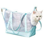 Pet Carrier Breathable Portable Sling Bag with Zipper.