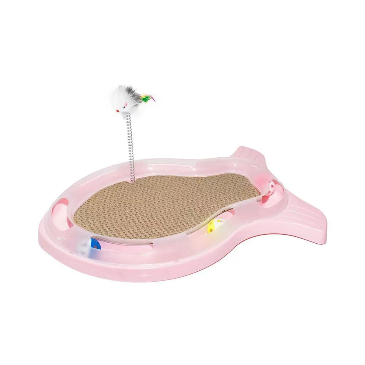 Fish Shape Cat Scratch Board Toy.