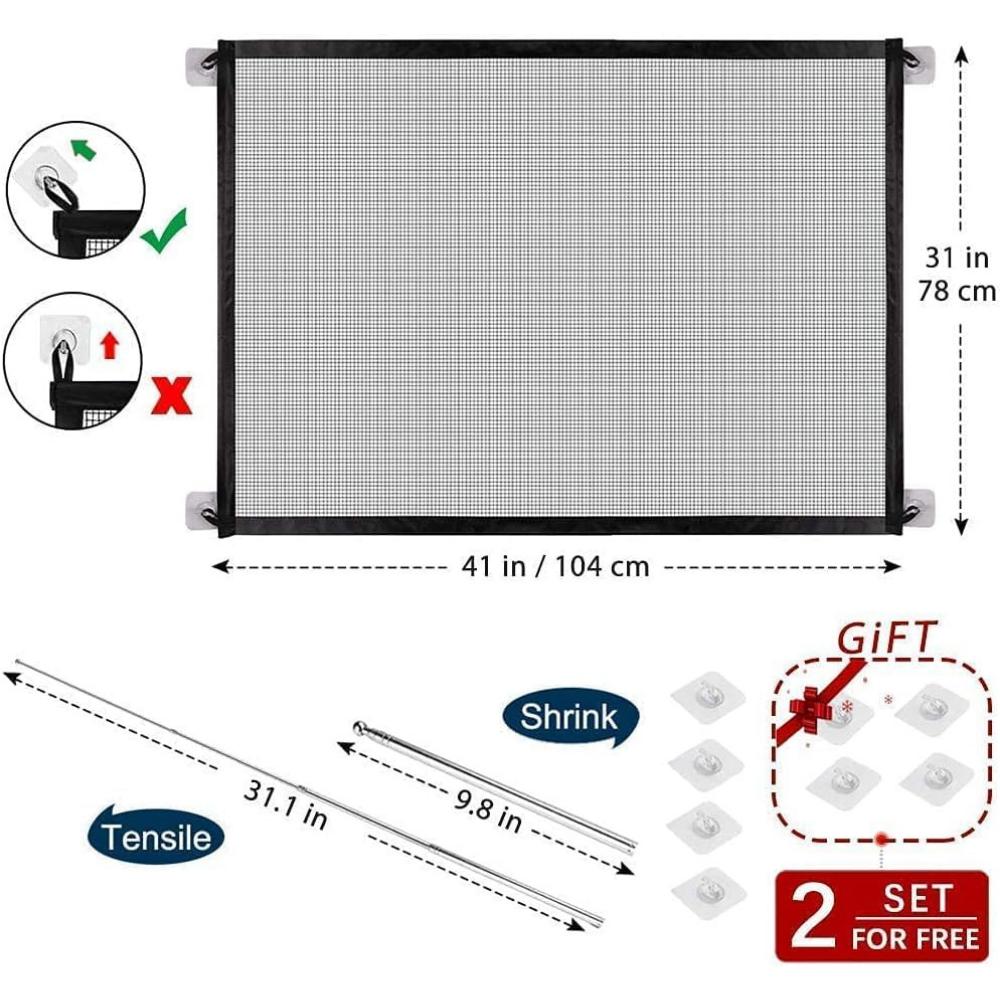 Safe Portable Folding Magic Gate For Small Dogs 120*75 cm.