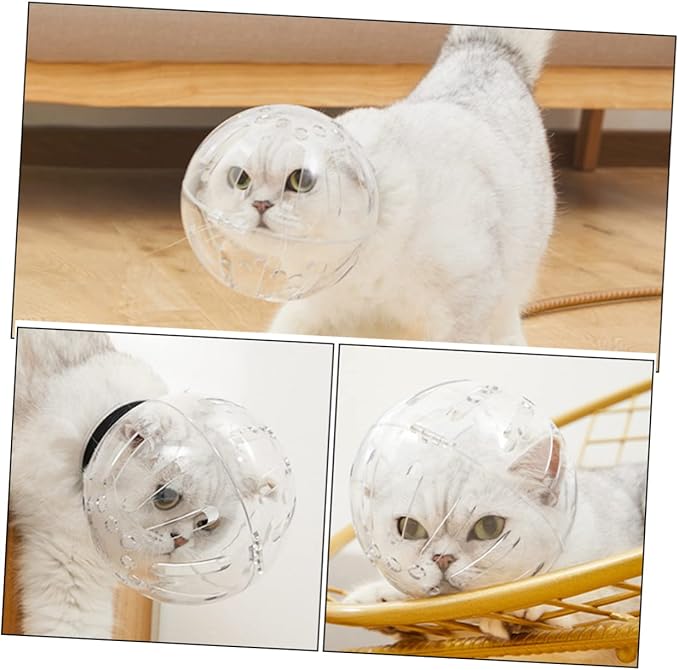 Cat Muzzle Bubble Helmet Size 15*7.5 cm.