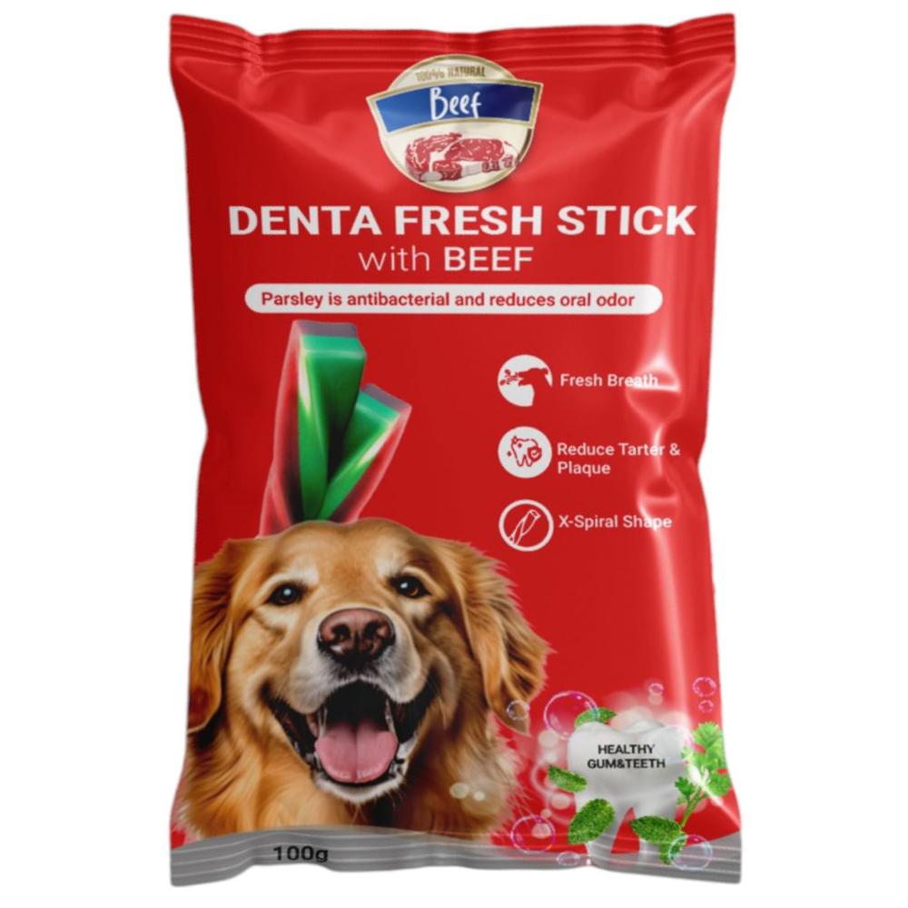 rich denta fresh sticks beef ( 4 sticks ).