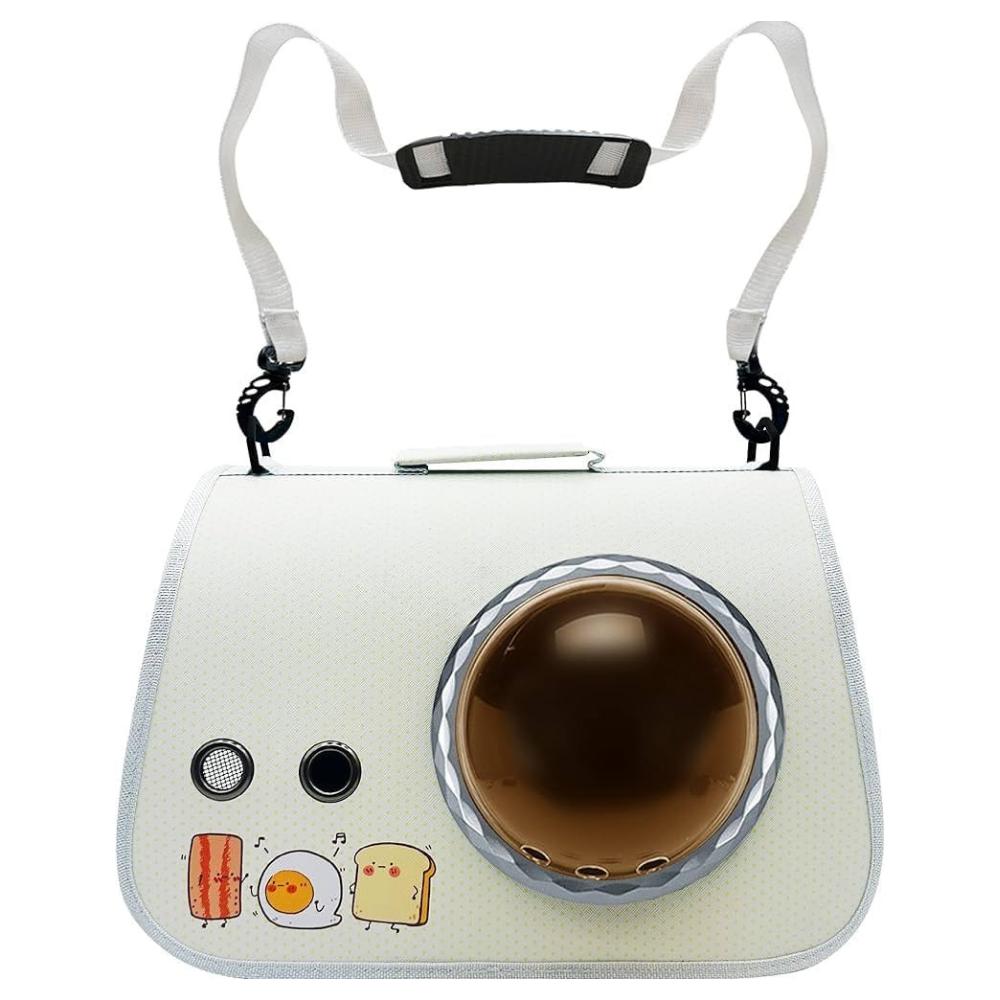Pet Carrier Backpack Egg Muffin for Cats and Small Dogs.