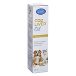 Box of LYSI Cod Liver Oil for pets on a white background