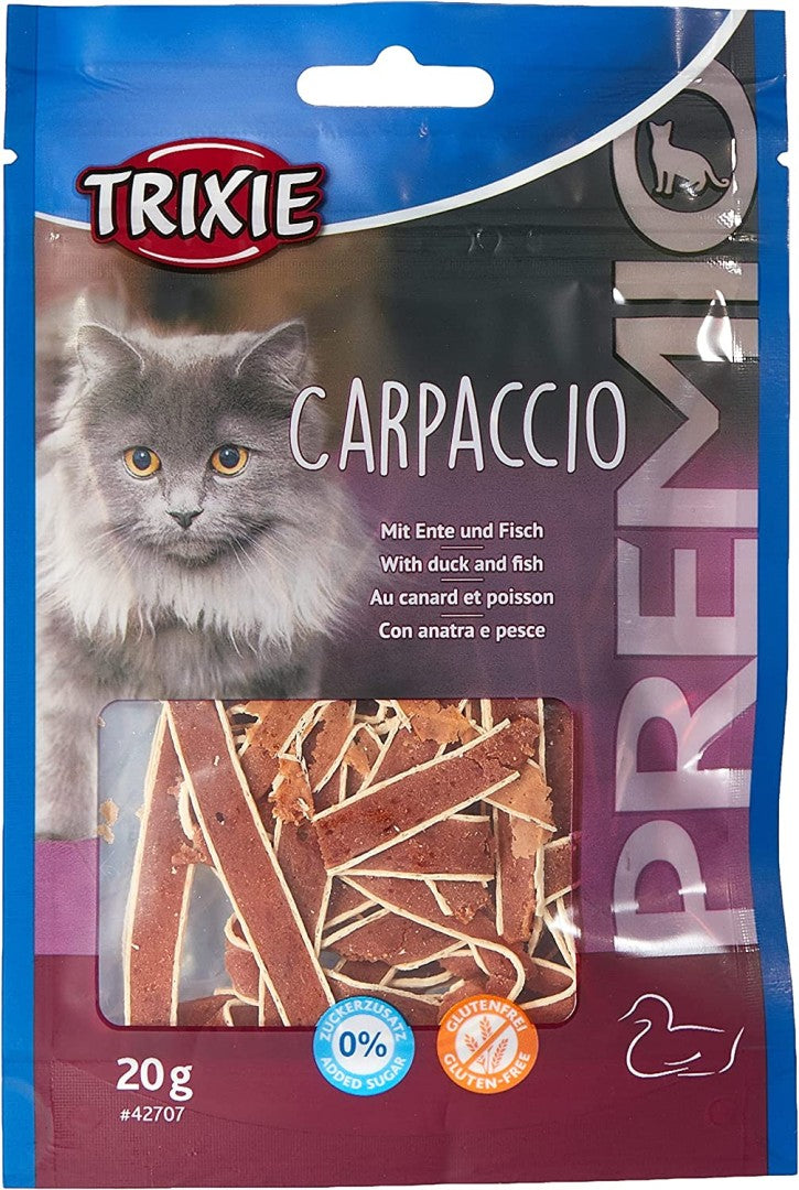 Trixie Carpaccio Premio Duck & Fish Cat Treats 20g