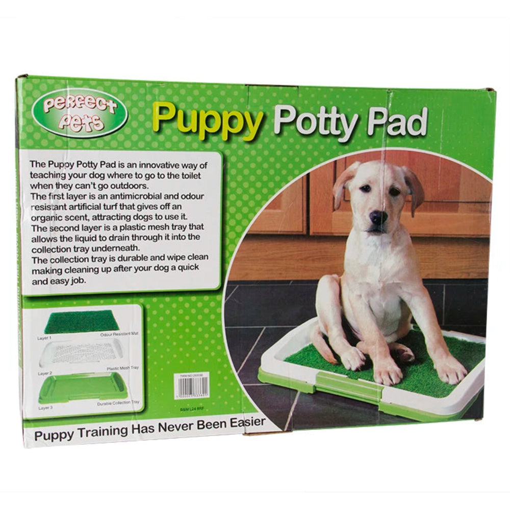 Indoor Dog Toilet Tray With Grass 47*34cm.