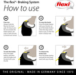 Flexi Classic S5m Retractable Tape Leash for Dogs Up to 15kg.