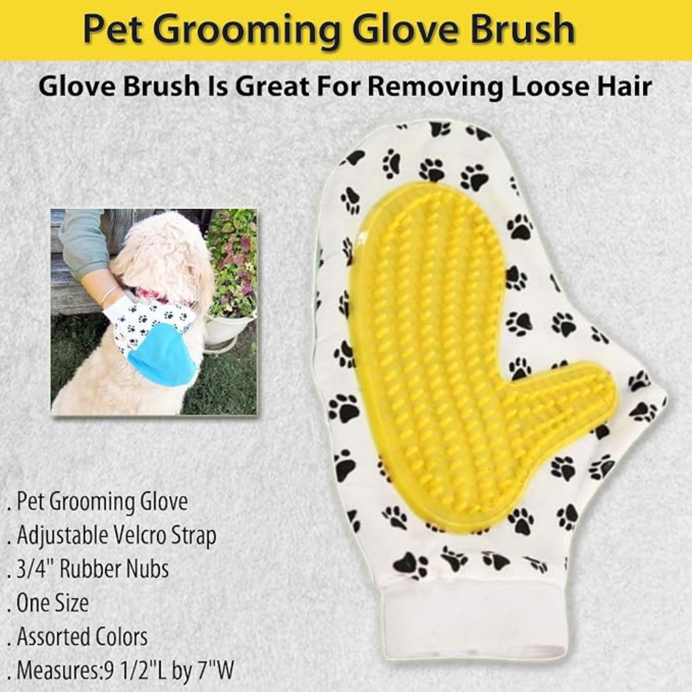 Premium Pet Hair Grooming Glove