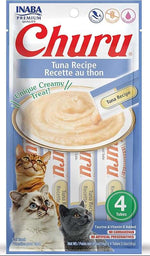 Churu Creamy Cat Treat Tuna 4 Tubes 56g.
